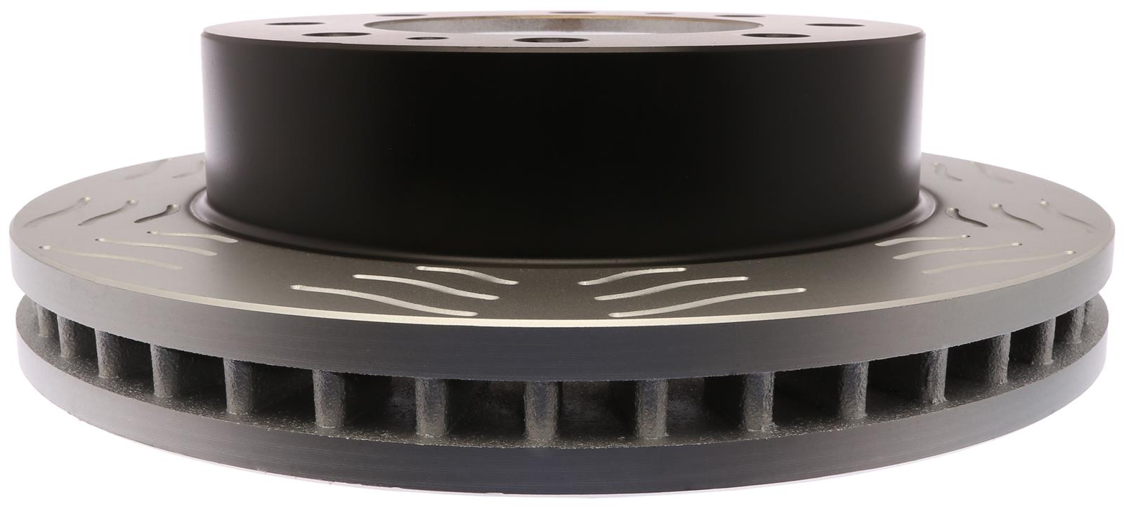 ACDelco 18A926 Gold Disc Brake Rotor - Black Coated Hat (Rear) (2001/2004-2010 6.6L Duramax SRW)