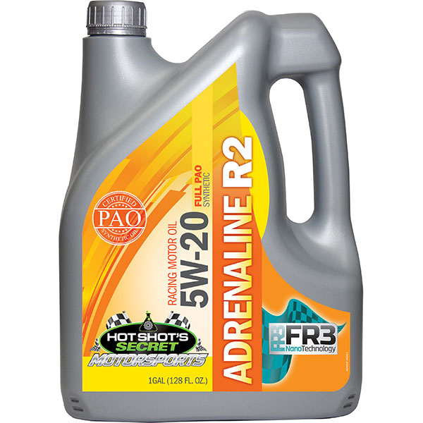 Hot Shot's Secret ADRENALINE R-Series 5W-20 Racing Oil