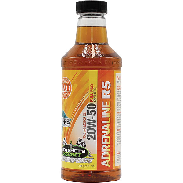 Hot Shot's Secret ADRENALINE R-Series 20W-50 Racing Oil