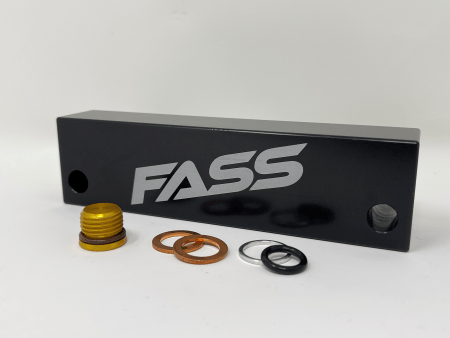 FASS CFHD1003K Factory Fuel Filter Housing Delete Kit (2019+ Cummins)