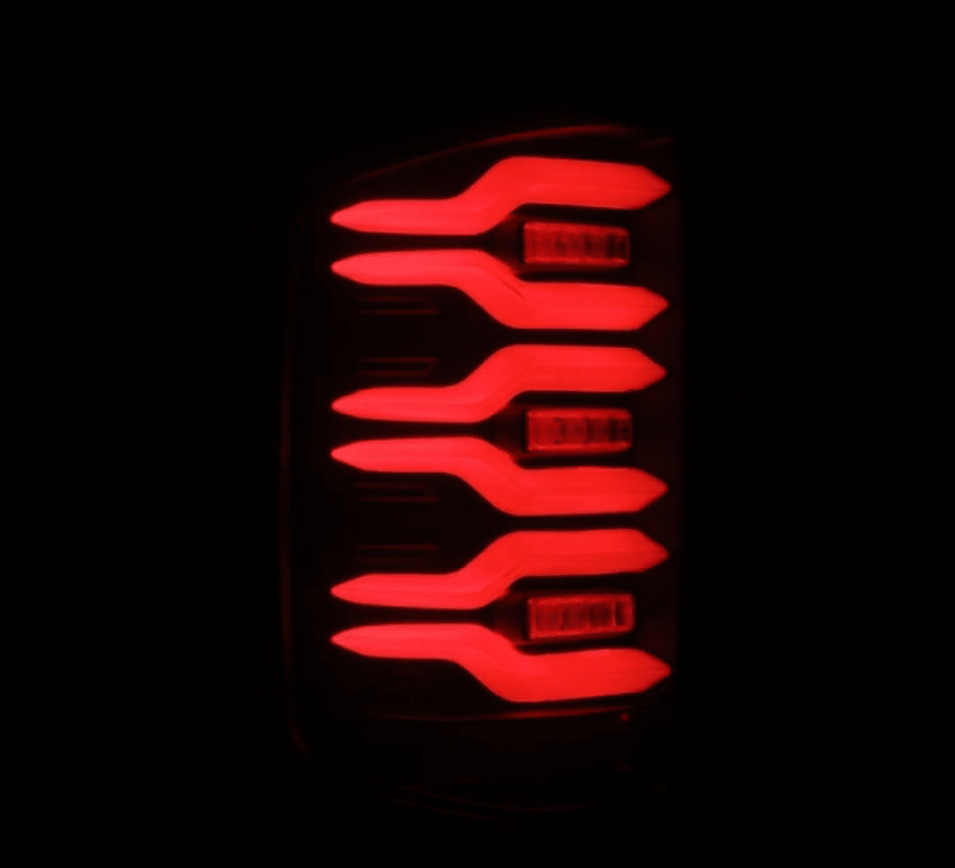 AlphaRex 620030 Luxx - Series Black LED Tail Lights - Southern Diesel Supply