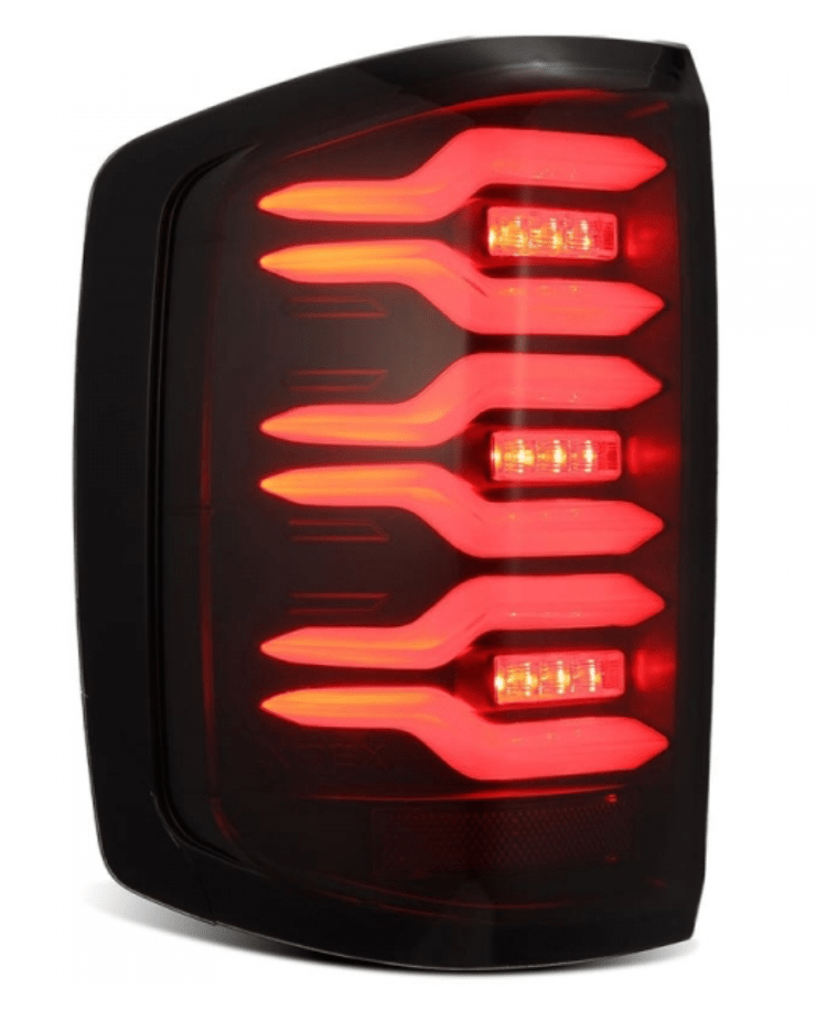 AlphaRex 620040 Luxx - Series Alpha - Black LED Tail Lights - Southern Diesel Supply