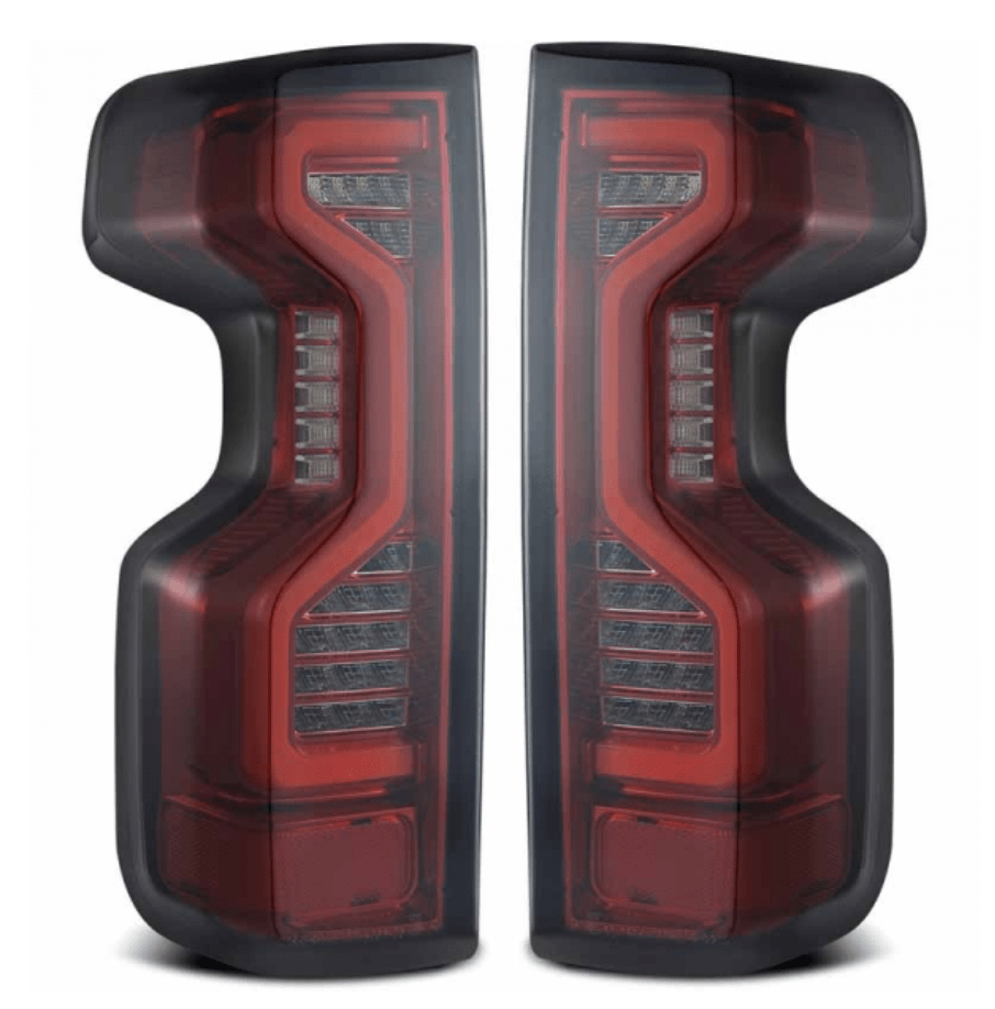 AlphaRex 620060 Pro - Series Red Smoked LED Tail Lights (2020 - 2026 6.6L; 20192026 3.0L Duramax) - Southern Diesel Supply