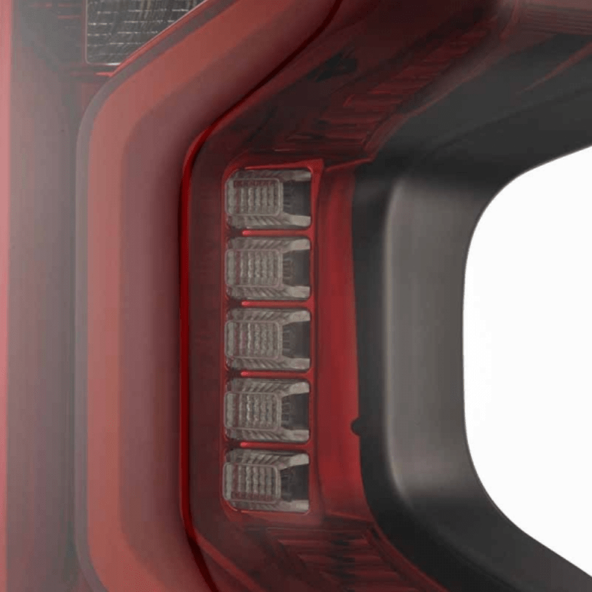 AlphaRex 620060 Pro - Series Red Smoked LED Tail Lights (2020 - 2026 6.6L; 20192026 3.0L Duramax) - Southern Diesel Supply