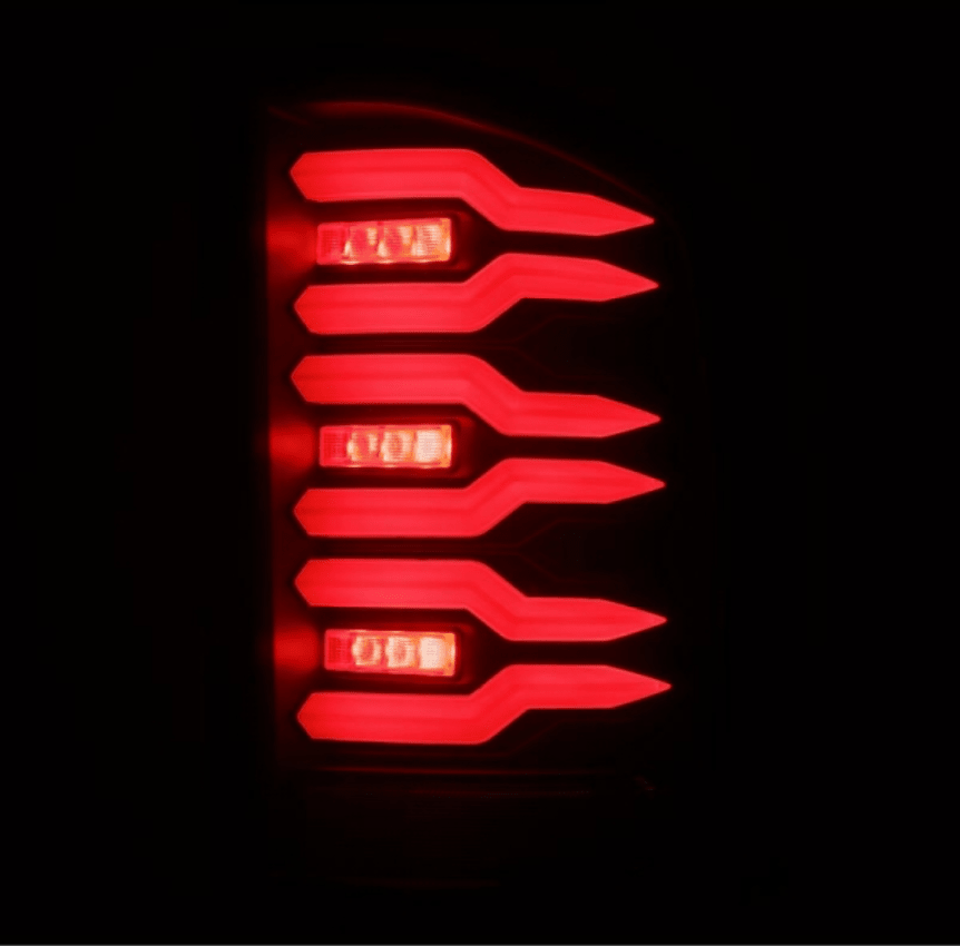 AlphaRex 620080 Luxx - Series Black LED Tail Lights - Southern Diesel Supply