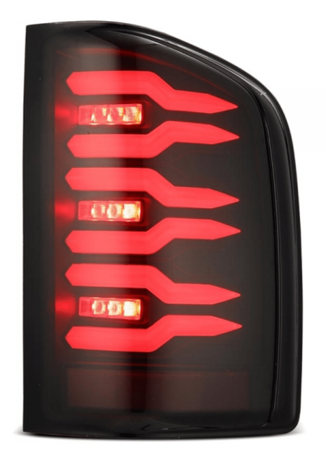 AlphaRex 620080 Luxx - Series Black LED Tail Lights - Southern Diesel Supply