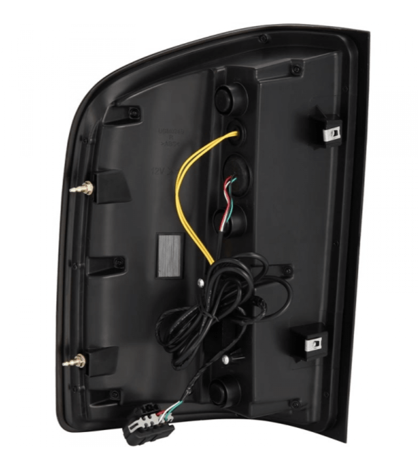 AlphaRex 620090 Luxx - Series Alpha - Black LED Tail Lights - Southern Diesel Supply
