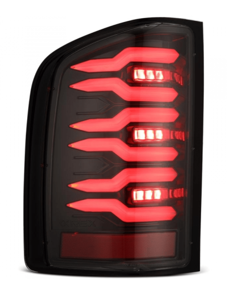 AlphaRex 620090 Luxx - Series Alpha - Black LED Tail Lights - Southern Diesel Supply