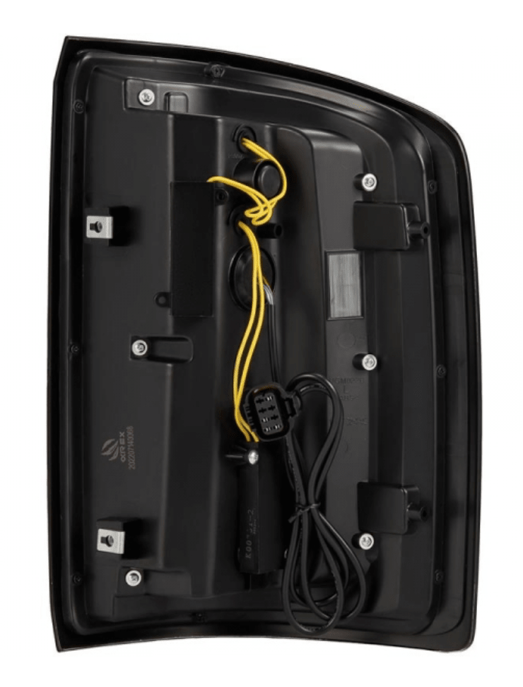 AlphaRex 630040 Luxx - Series Black LED Tail Lights - Southern Diesel Supply