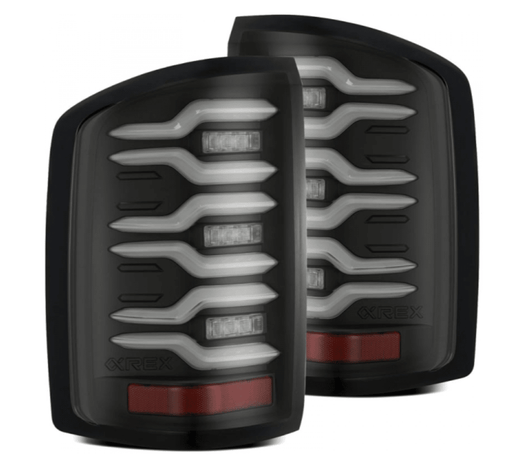 AlphaRex 630040 Luxx-Series Black LED Tail Lights
