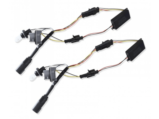 AlphaRex 640013 Stock Halogen Tail Light Wiring Converters (2019-2024 Cummins)