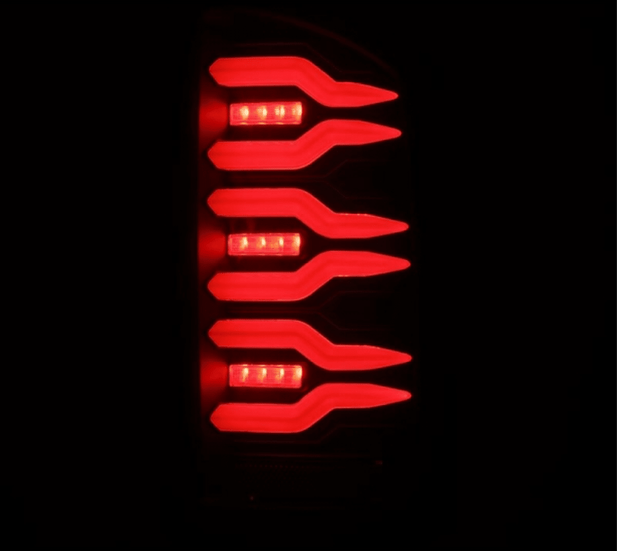 AlphaRex 641010 Luxx - Series Black LED Tail Lights - Southern Diesel Supply