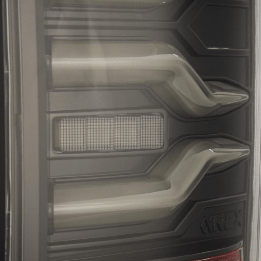 AlphaRex 641020 Luxx - Series Alpha - Black LED Tail Lights - Southern Diesel Supply
