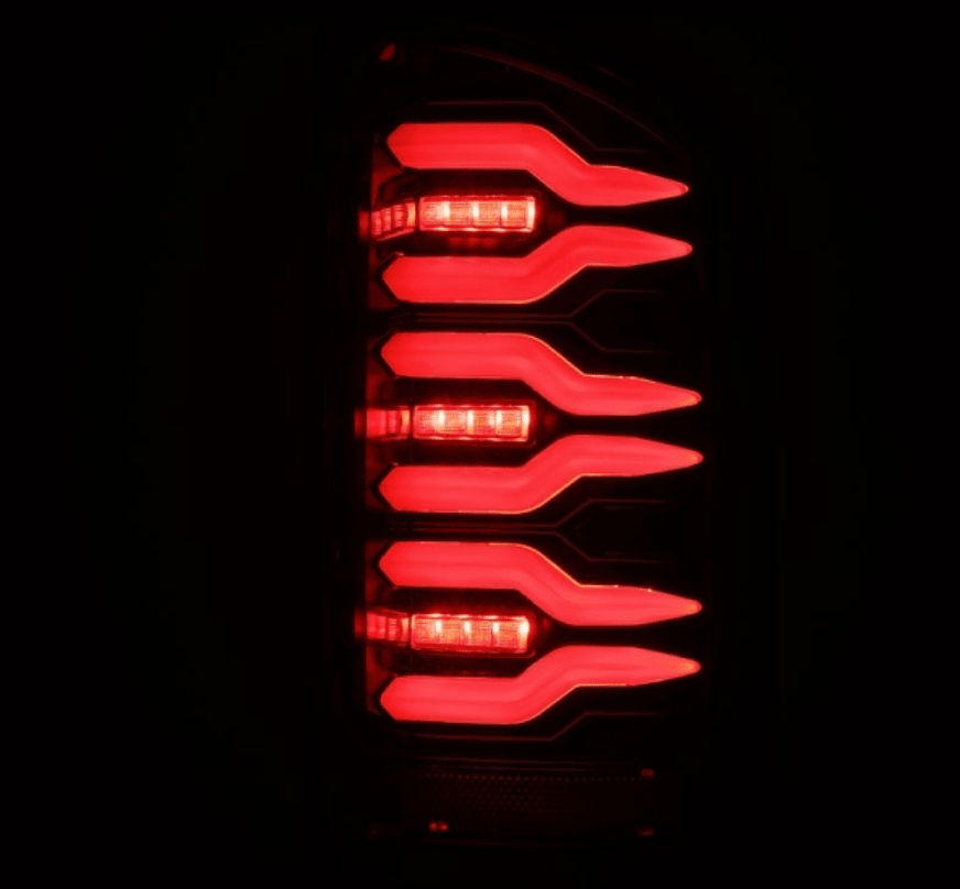 AlphaRex 641020 Luxx - Series Alpha - Black LED Tail Lights - Southern Diesel Supply