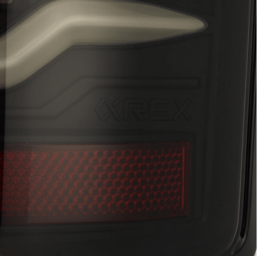 AlphaRex 641040 Luxx - Series Black LED Tail Lights - Southern Diesel Supply