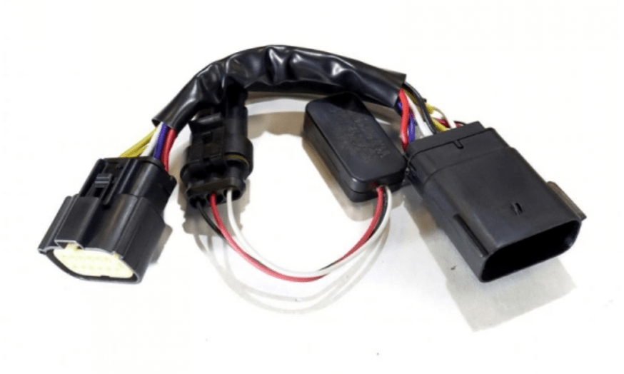 AlphaRex 810022 Stock LED Headlight Wiring Converters (2019 - 2024 Cummins) - Southern Diesel Supply