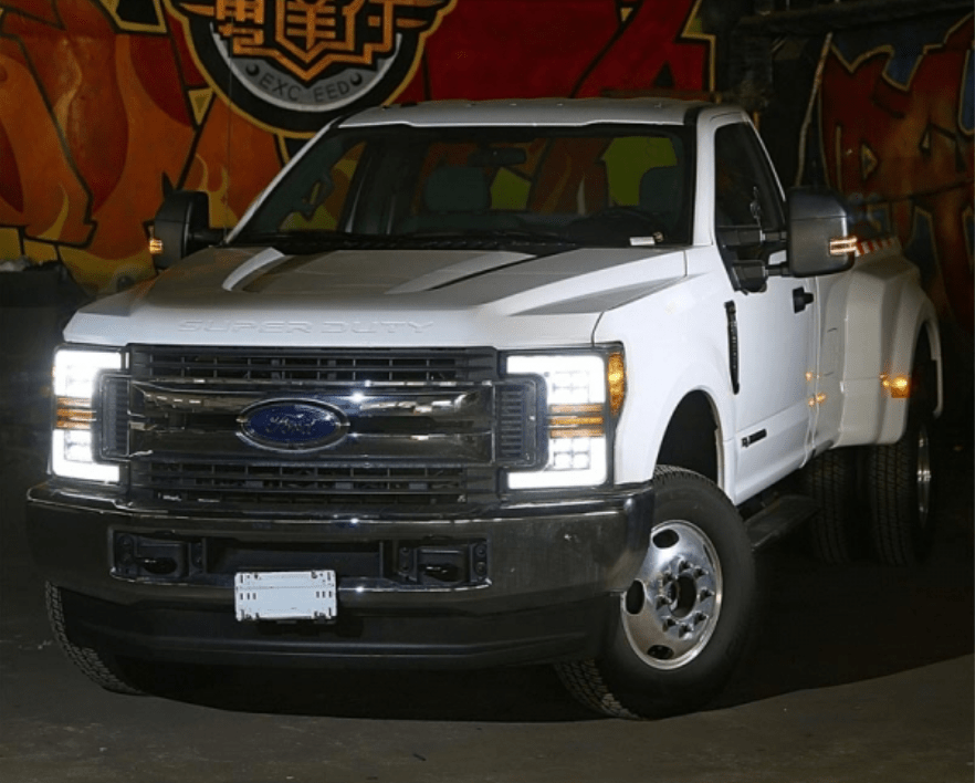 AlphaRex 880101 Nova - Series Chrome LED Projector Headlights - Southern Diesel Supply