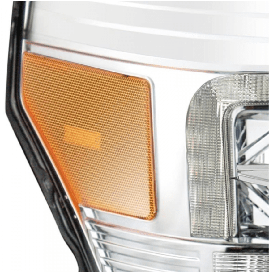 AlphaRex 880145 Luxx - Series Chrome LED Projector Headlights - Southern Diesel Supply
