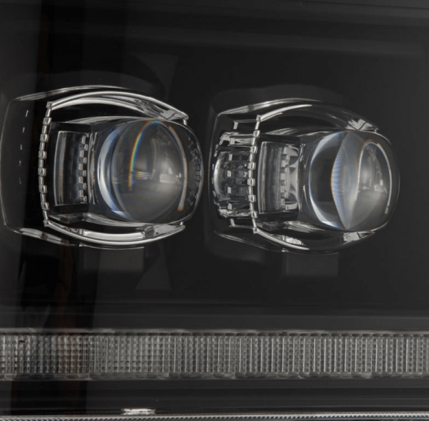 AlphaRex 880310 Nova - Series Black LED Projector Headlights - Southern Diesel Supply