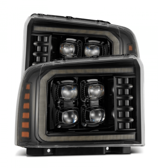 AlphaRex 880318 Nova-Series Alpha-Black LED Projector Headlights