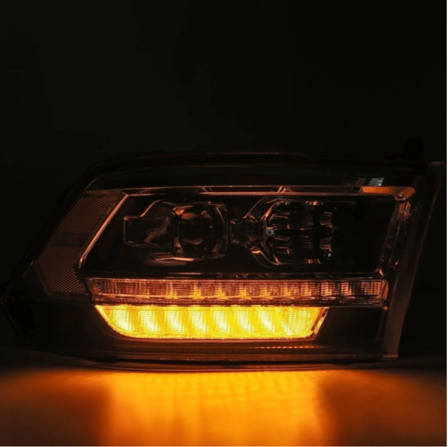 AlphaRex 880523 Pro - Series Black Projector Headlights - Southern Diesel Supply