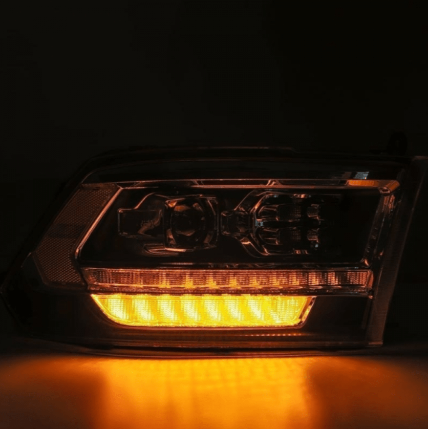 AlphaRex 880524 Pro - Series Alpha - Black Projector Headlights - Southern Diesel Supply