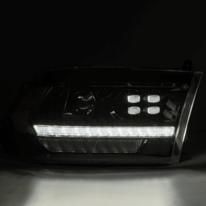 AlphaRex 880524 Pro - Series Alpha - Black Projector Headlights - Southern Diesel Supply