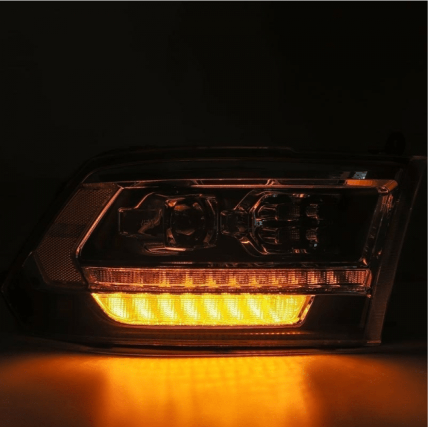 AlphaRex 880526 Luxx - Series Black LED Projector Headlights - Southern Diesel Supply