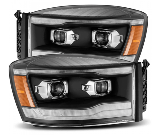 AlphaRex 880532 Pro-Series Black Projector Headlights