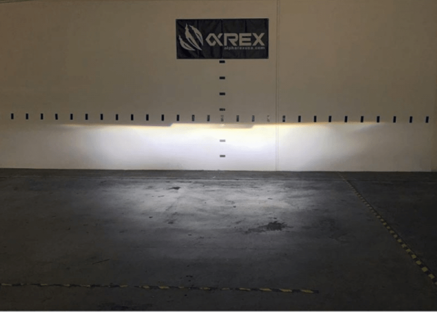 AlphaRex 880533 Luxx - Series Alpha - Black LED Projector Headlights - Southern Diesel Supply