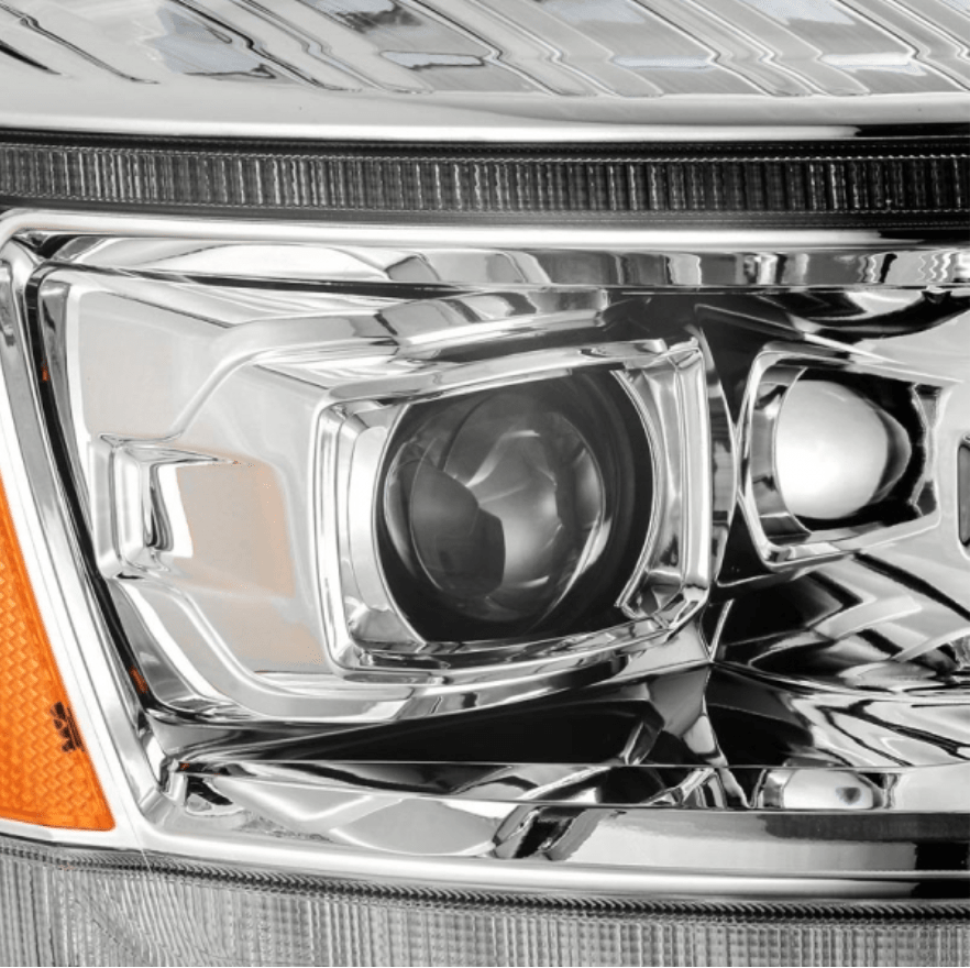 AlphaRex 880534 Luxx - Series Chrome LED Projector Headlights - Southern Diesel Supply
