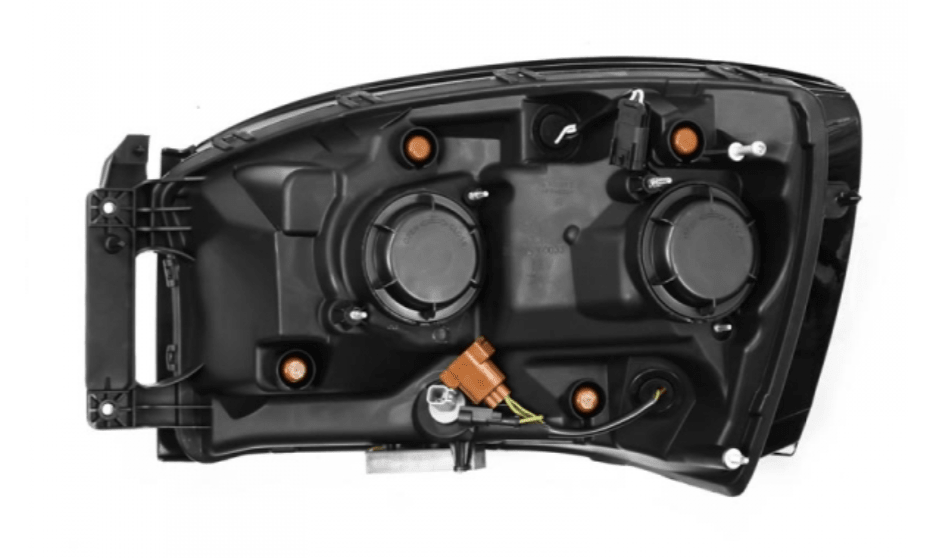 AlphaRex 880536 Nova - Series Matte Black LED Projector Headlights - Southern Diesel Supply
