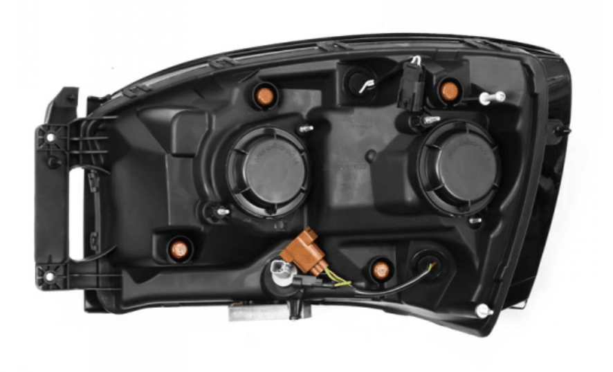 AlphaRex 880536 Nova - Series Matte Black LED Projector Headlights - Southern Diesel Supply