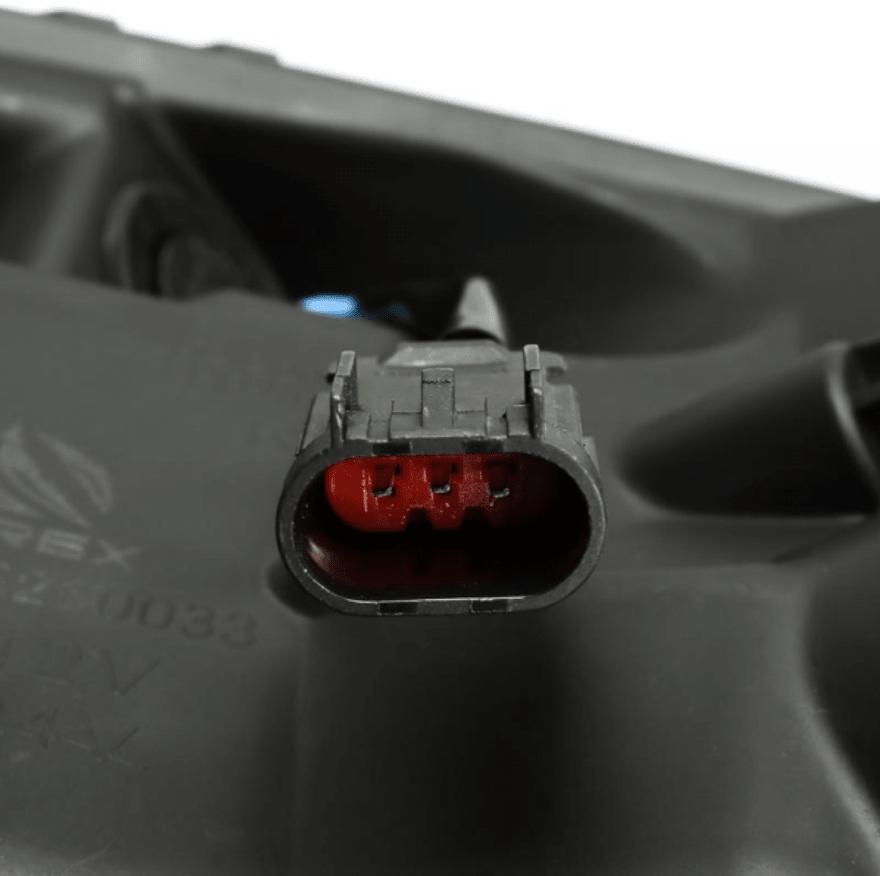 AlphaRex 880536 Nova - Series Matte Black LED Projector Headlights - Southern Diesel Supply