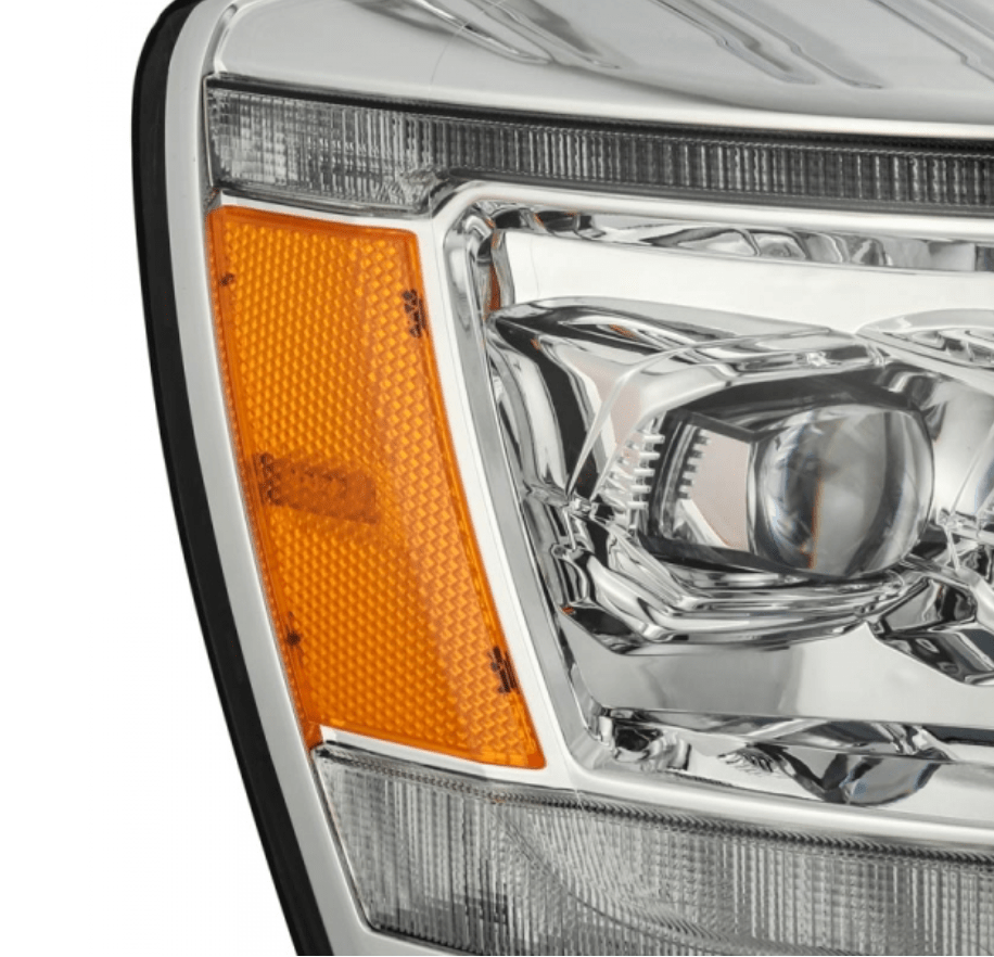 AlphaRex 880537 Nova - Series Chrome LED Projector Headlights - Southern Diesel Supply