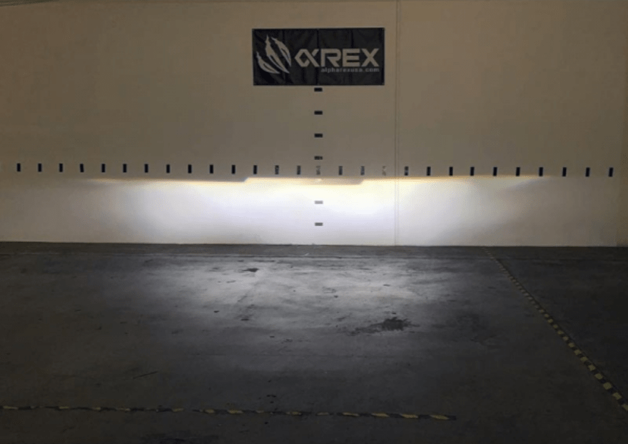 AlphaRex 880539 Luxx - Series Black LED Projector Headlights - Southern Diesel Supply