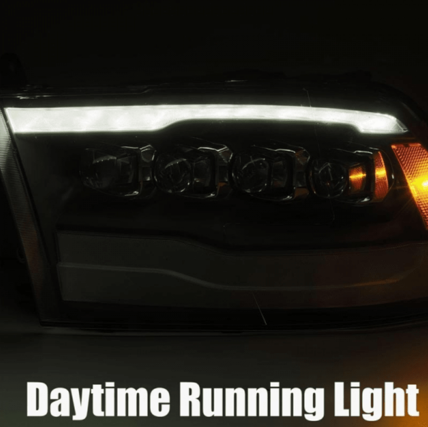 AlphaRex 880541 Nova - Series Black LED Projector Headlights - Southern Diesel Supply