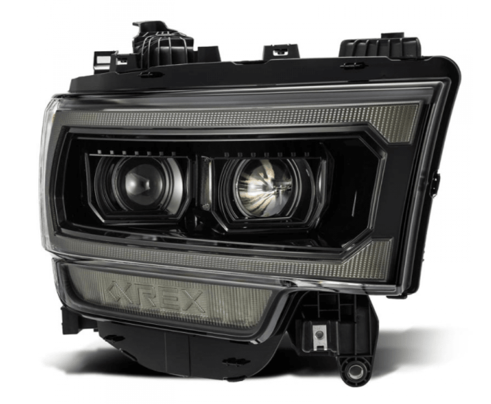 AlphaRex 880546 Pro - Series Alpha - Black Projector Headlights (2019 - 2024 Cummins) - Southern Diesel Supply