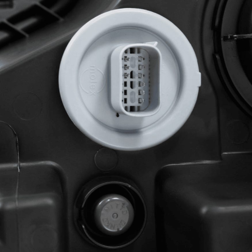 AlphaRex 880552 Nova - Series Alpha Black LED Projector Headlights (2019 - 2024 Cummins) - Southern Diesel Supply