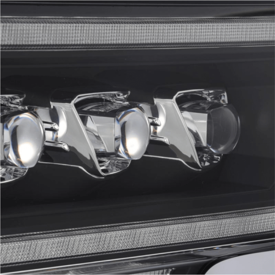 AlphaRex 880553 Nova - Series Black LED Projector Headlights (2019 - 2024 Cummins) - Southern Diesel Supply