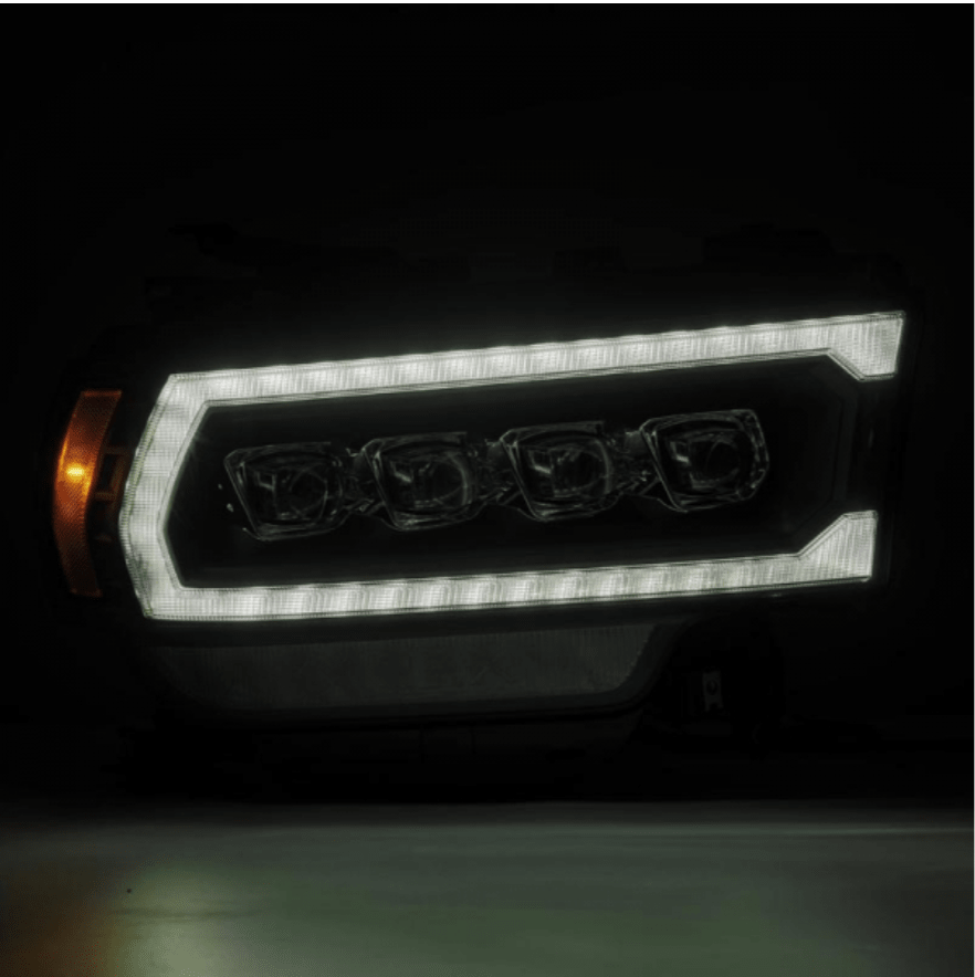 AlphaRex 880553 Nova - Series Black LED Projector Headlights (2019 - 2024 Cummins) - Southern Diesel Supply