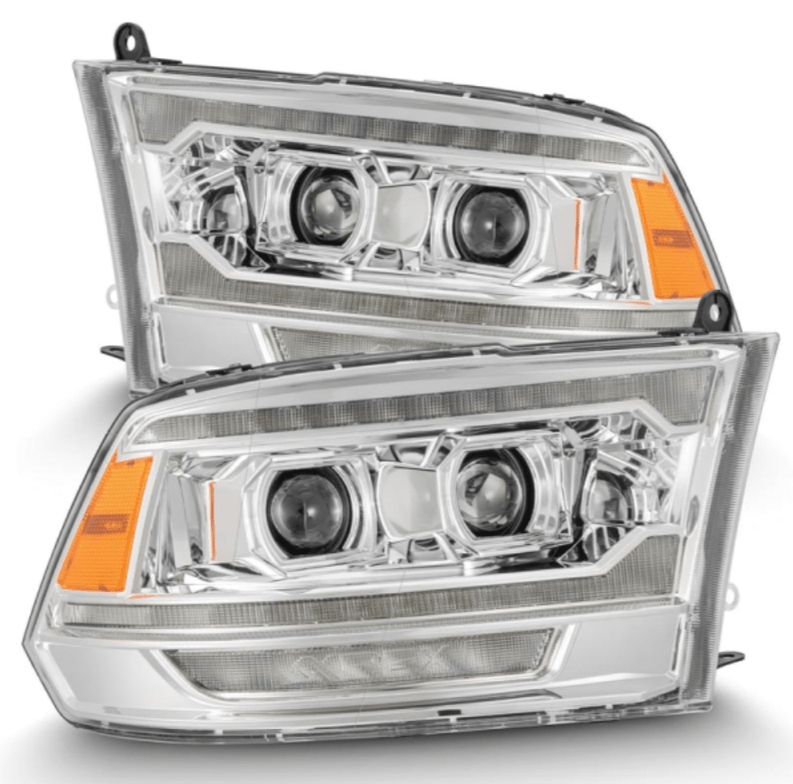 AlphaRex 880559 Luxx - Series Chrome LED Projector Headlights - Southern Diesel Supply