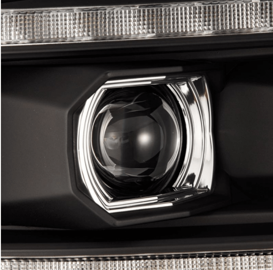 AlphaRex 880561 Pro - Series Black Projector Headlights - Southern Diesel Supply