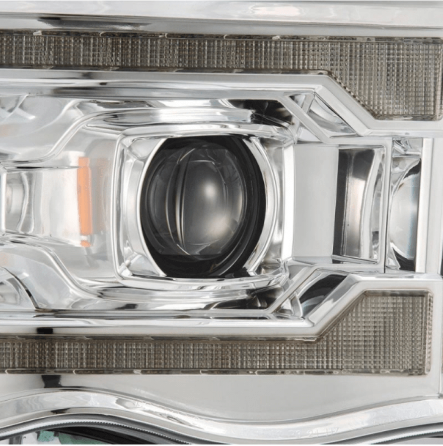AlphaRex 880568 Luxx - Series Chrome LED Projector Headlights - Southern Diesel Supply