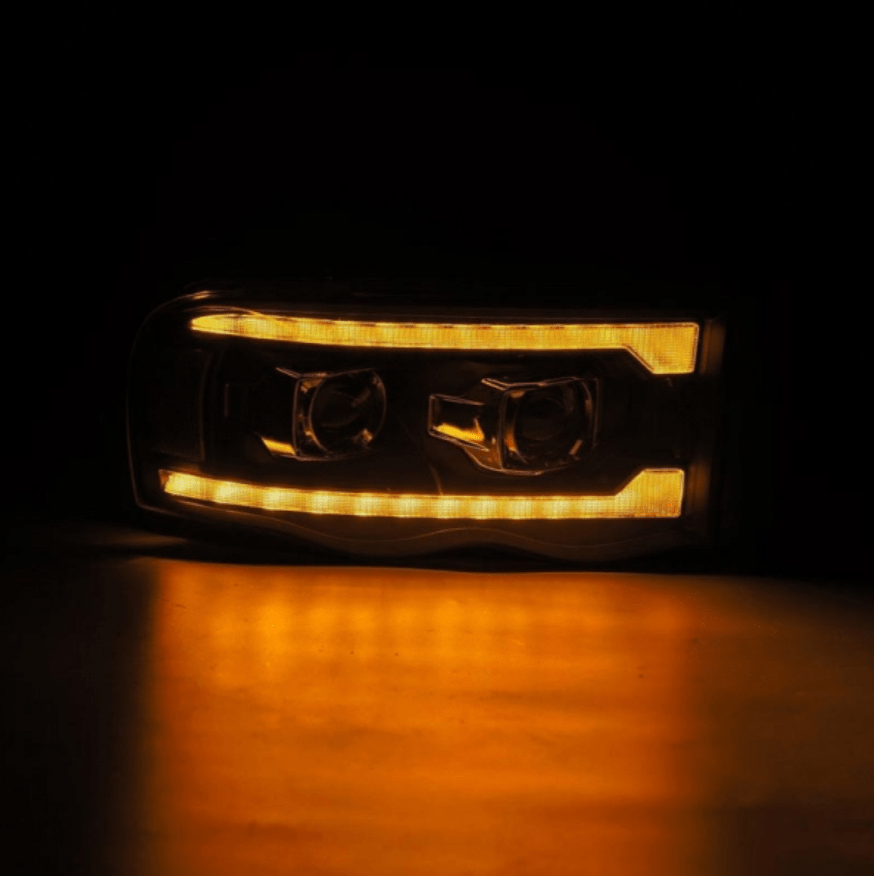 AlphaRex 880570 Pro - Series Black Projector Headlights - Southern Diesel Supply