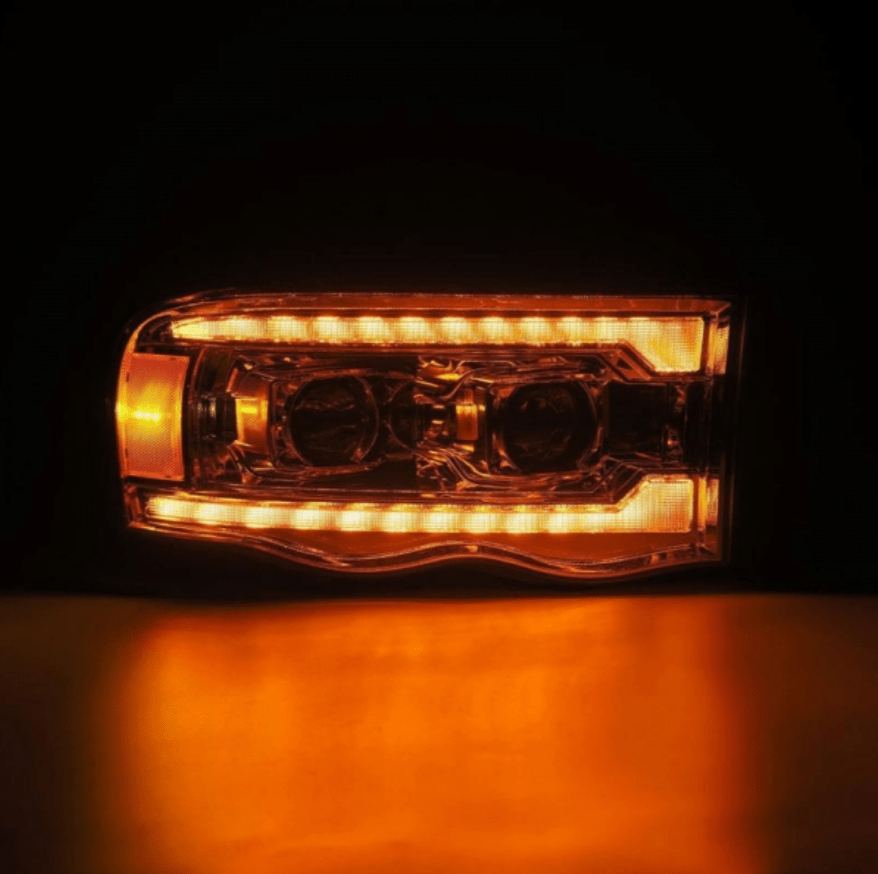 AlphaRex 880571 Pro - Series Chrome Projector Headlights - Southern Diesel Supply