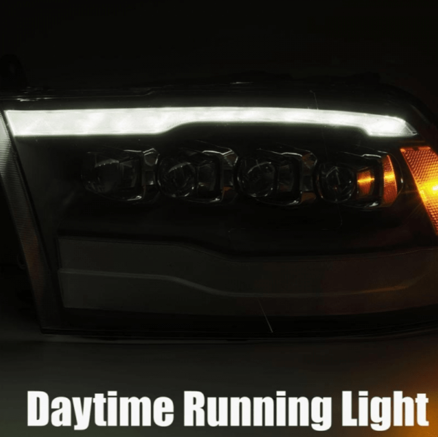 AlphaRex 880591 Nova - Series Chrome LED Projector Headlights - Southern Diesel Supply