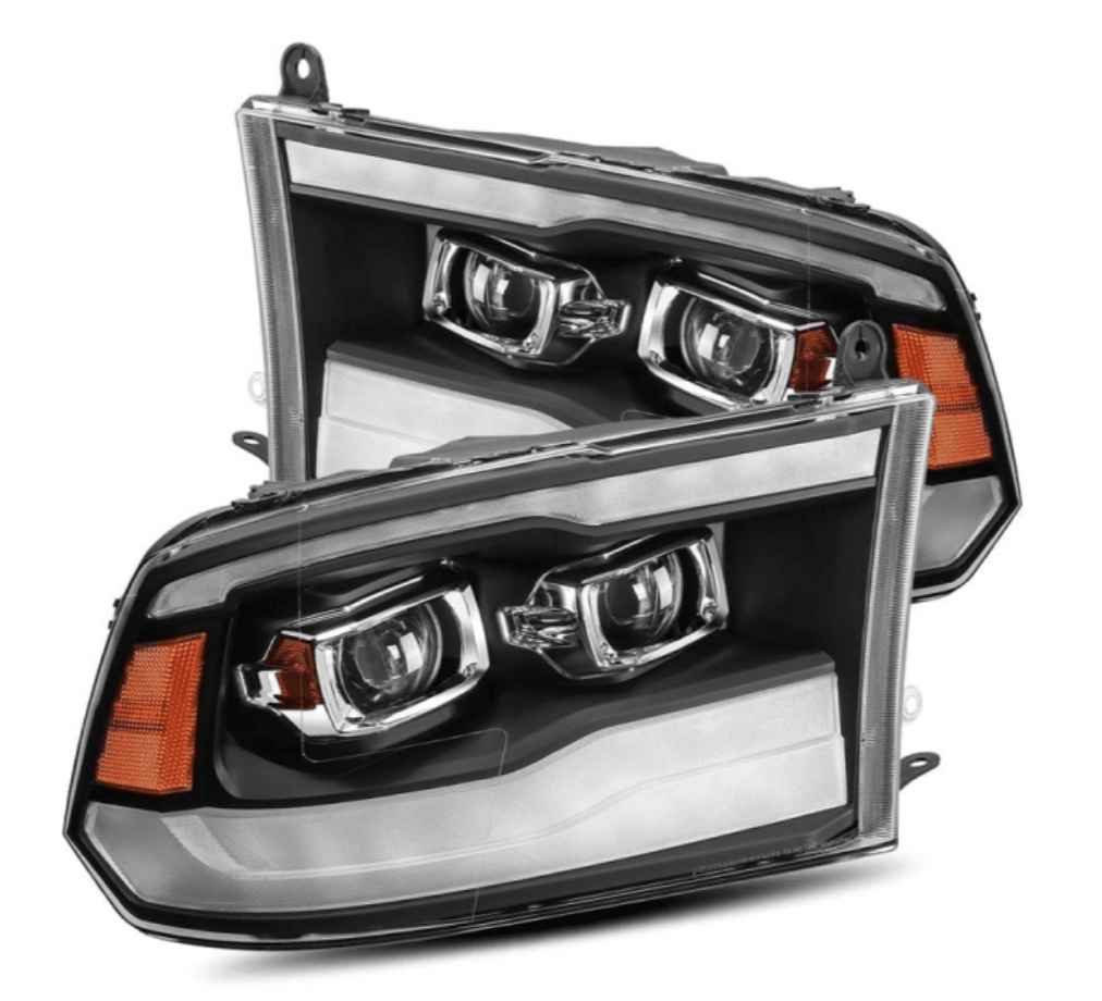 AlphaRex 880597 Pro - Series Black Projector Headlights - Southern Diesel Supply