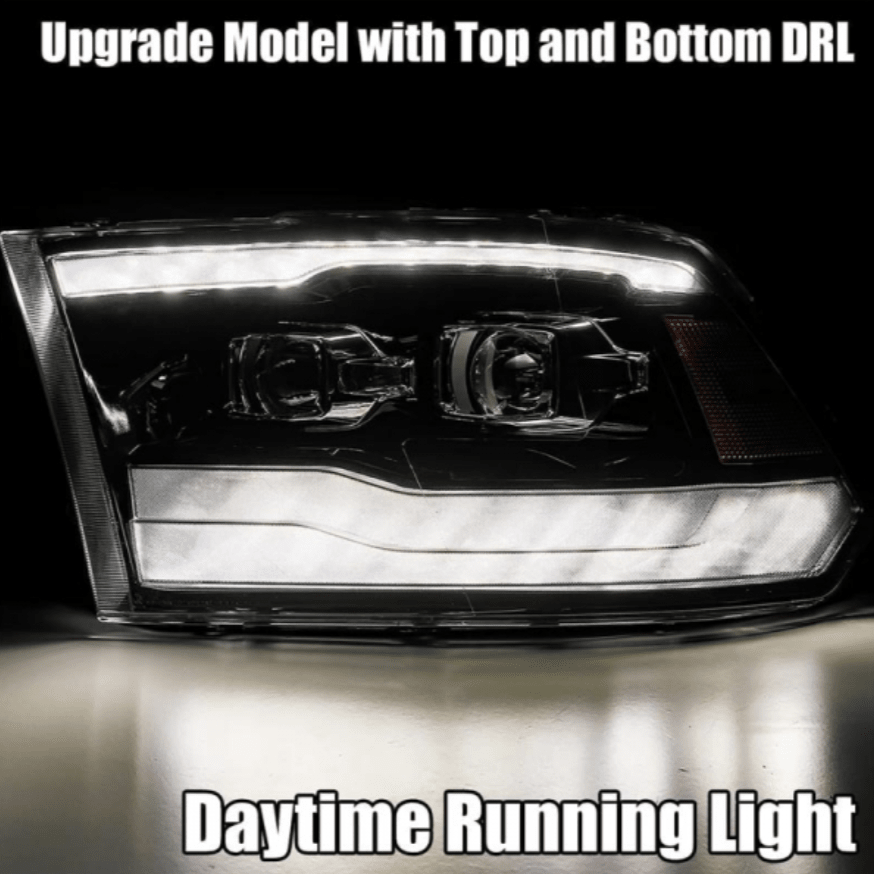 AlphaRex 880597 Pro - Series Black Projector Headlights - Southern Diesel Supply