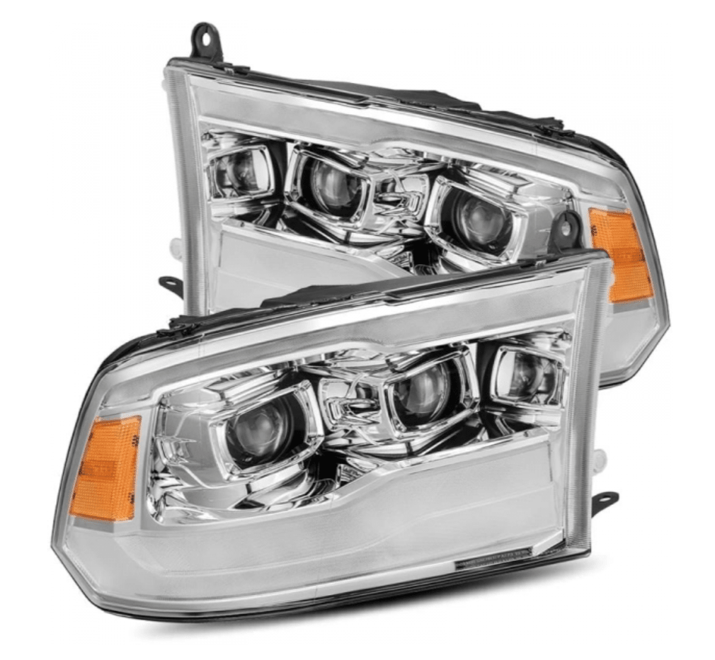 AlphaRex 880598 Pro - Series Chrome Projector Headlights - Southern Diesel Supply